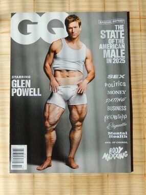 Glenn Powell GQ Magazine (October 2025)